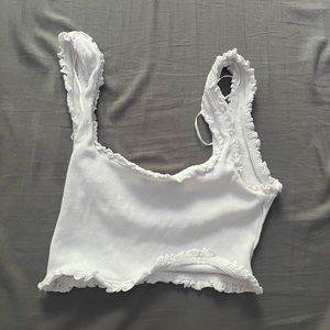 white tank top from Zara